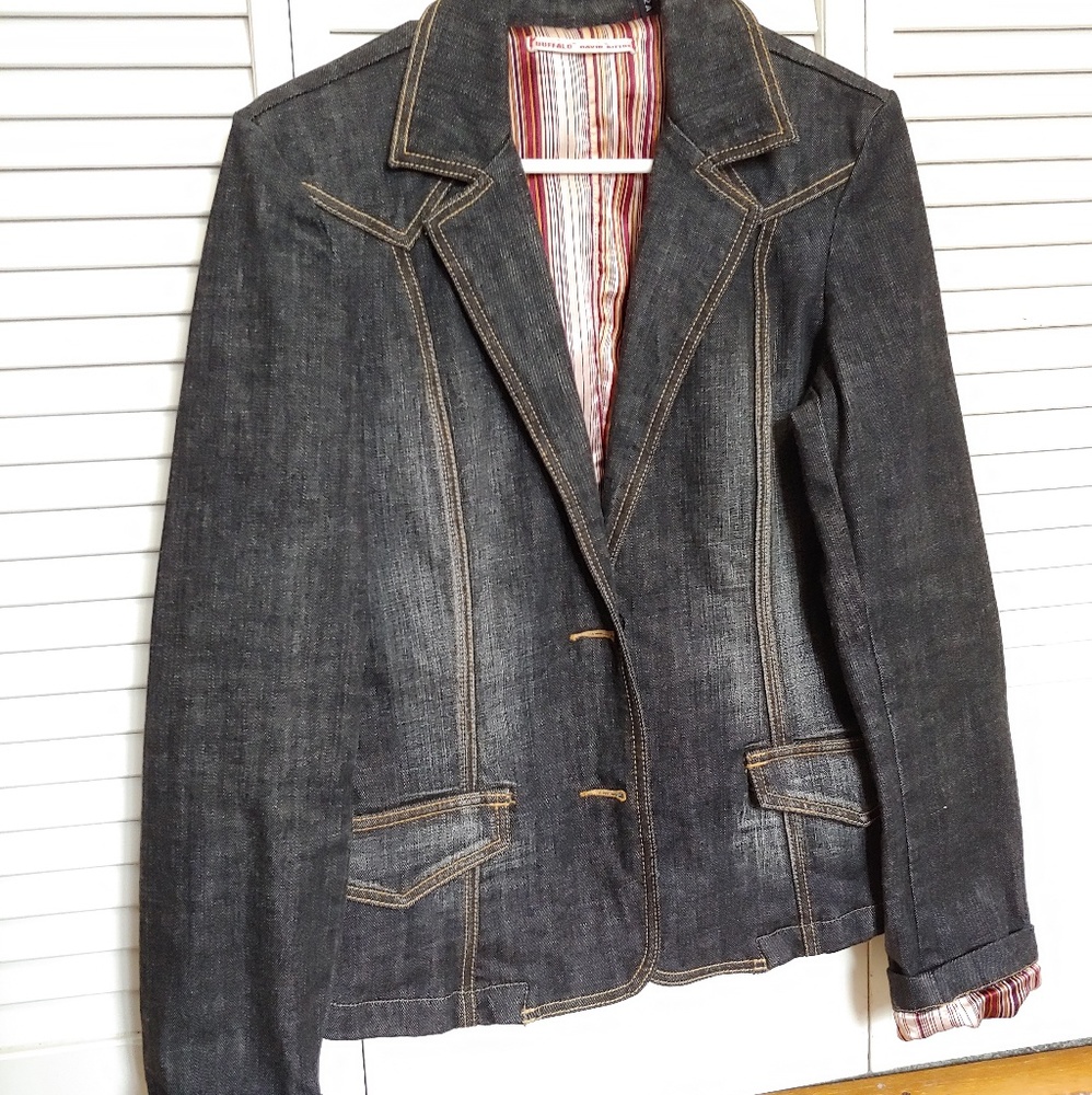Buffalo David Bitton lined jean jacket